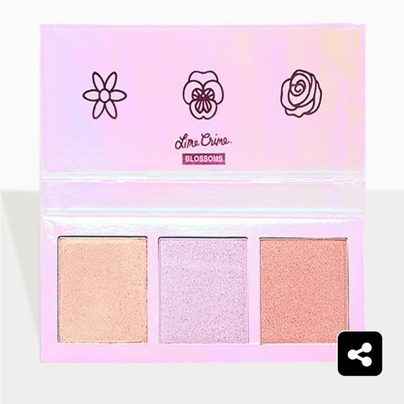 Lime Crime Hi-Lite Palette Blossoms - Picture 3 of 5